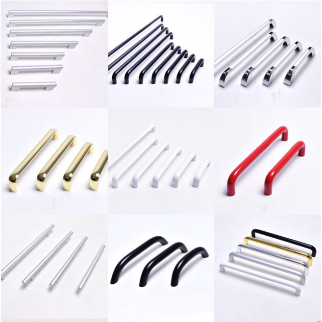 손잡이모음 개당가격가구 씽크대 신발장 서랍장 장농 옷장 붙박이장 문고리 - 원형봉 라운드, 07.모닝2구화이트, 96mm, 1개