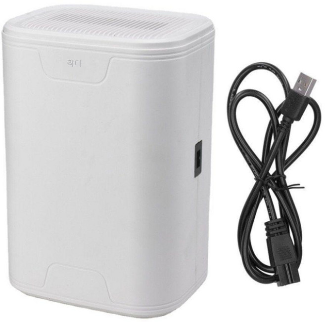차량용제습기 USB 원룸 캠핑용 자동차 옷방 습기제거 USB 5V, D. 12V 플러그