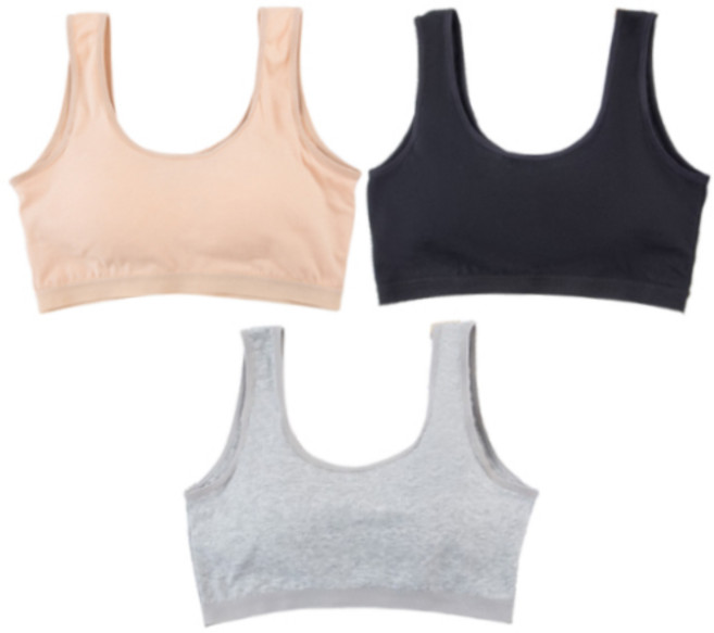 제이앤데일리 모달 일체형 수면 브라탑 3p