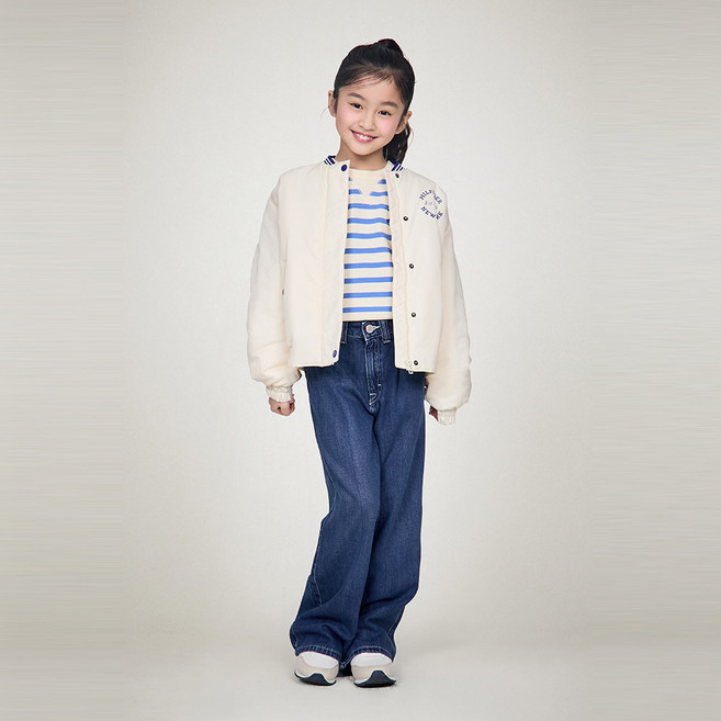 타미힐피거 마플 플리츠 데님 팬츠 (T42F0PEP060GT1C1S)