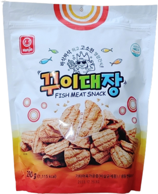 한진식품 튀기지 않고 구운 꾸이대장 290G, 1개