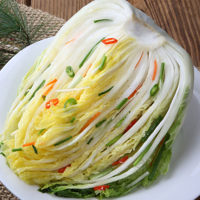 [산들바람김치] 백김치 3kg/5kg/10kg 배추김치/물김치/김치/반찬/HACCP인증/우리농산물, 1개, 3kg