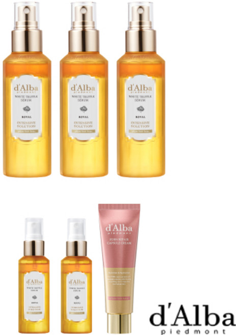 달바 로얄 세럼 100ml *3병 + 60ml *2병 / PDRN 캡슐크림 50g*1개, 1세트