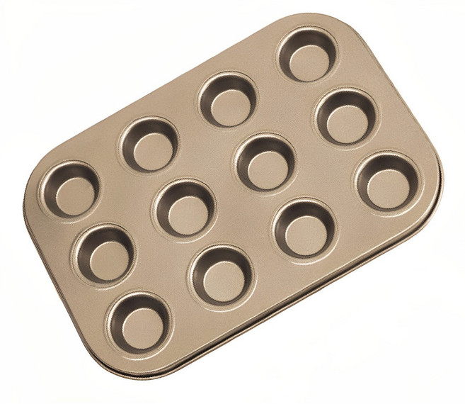 조리일기 타르트 오븐 틀, 골드, 2개