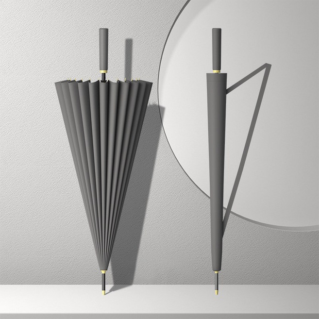 제이킨 튼튼한 골프 장우산 태풍 우산 고급 자동 우산