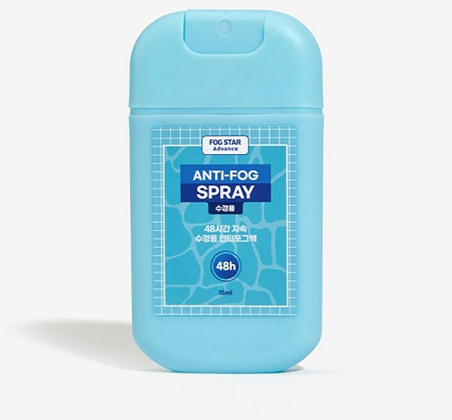 수경 김서림 방지 포그스타 어드밴스 안티포그액 미스트형 15ml, 1개