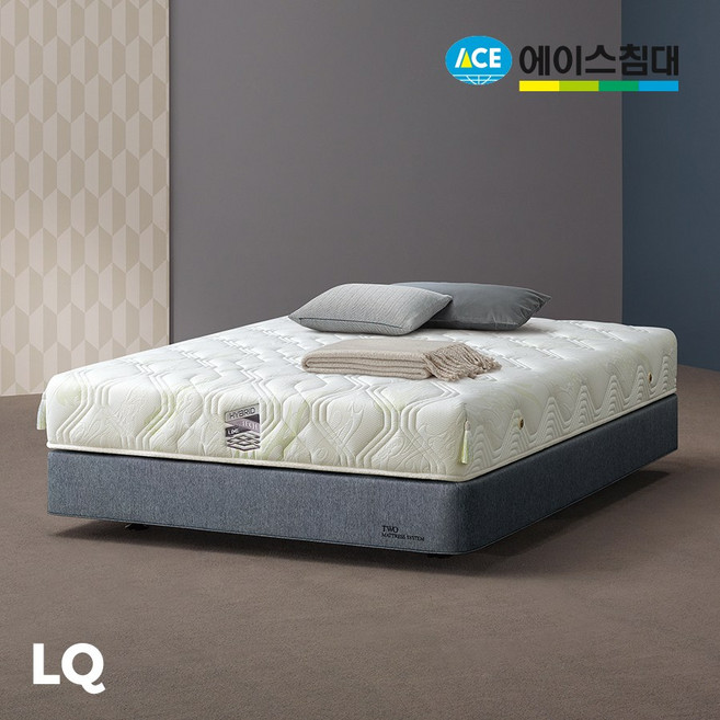 에이스침대 투매트리스 HT-L (HYBRID TECH-LIME)/LQ(퀸사이즈), 아이보리