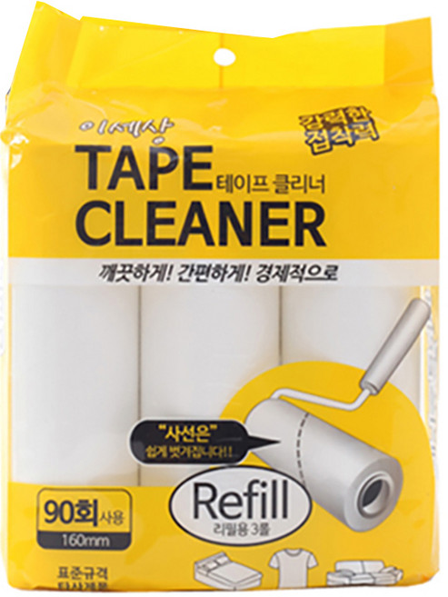 이세상테이프클리너 이세상 테이프클리너 리필, 1세트