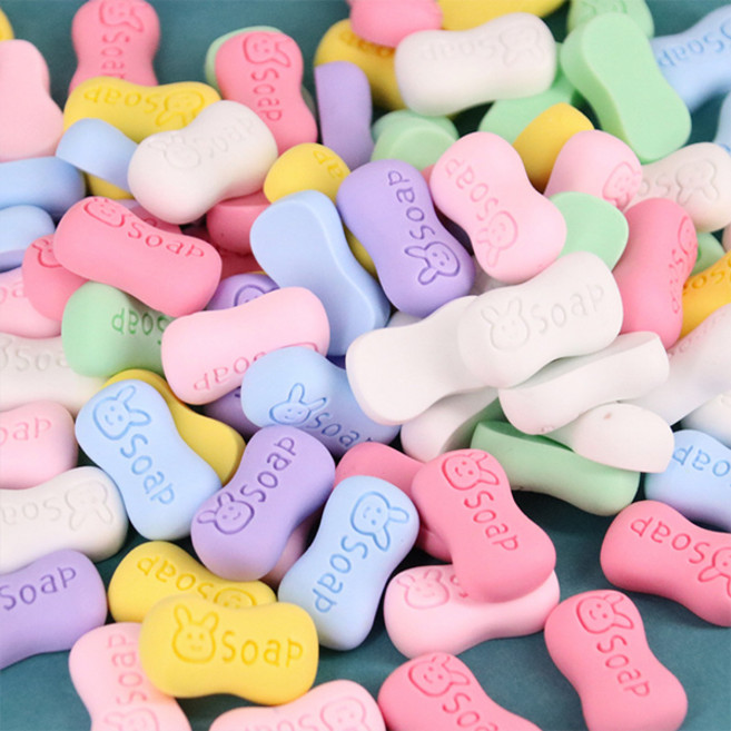 나나힐 비누모양 데코덴 파츠 캐릭터 모음 휴대폰 꾸미기, 비누모양 레드 파츠