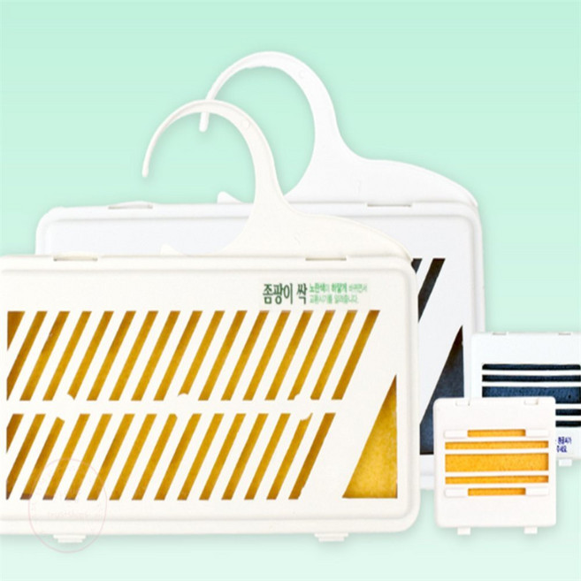 [다믿샵] 걸이형 좀벌레 방충제 냄새차단제, 아로마향 서랍장용 3입