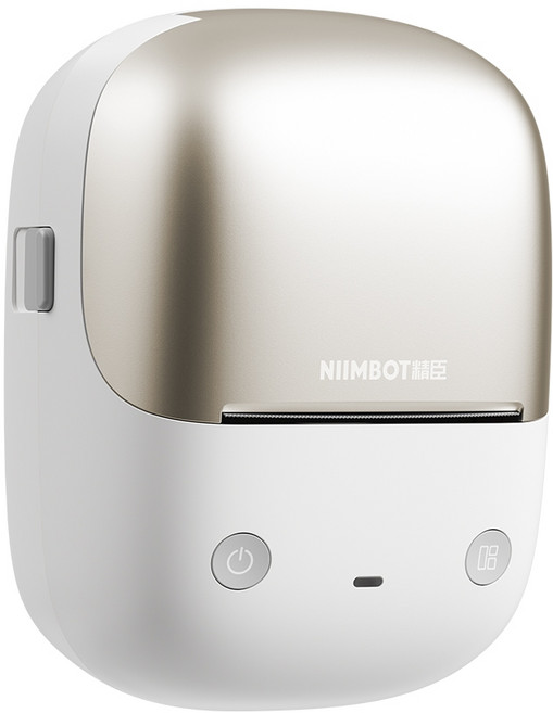 精臣 NIIMBOT B2Pro 標籤機, 1個, B2Pro 月朧金 (無貼紙) 高清版, 1個裝