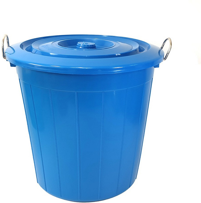 PE저장통 청통 적통 김치통 다용도용기 대형용기 김장통 플라스틱통 물통 효소통, 청색, 1개