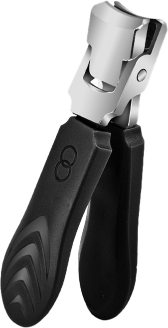 대왕손톱깎이 다용도 네일클리퍼 발톱깎이, 1개, 블랙