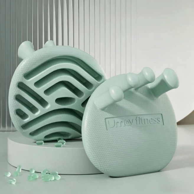 Umay fitness 足弓訓練器 按摩 美姿 腿型 美腿, 元氣綠, 全新升級50D進階款【元氣綠】一對