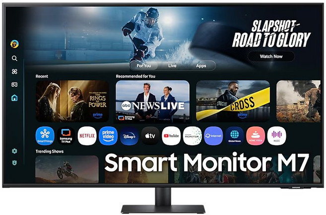 삼성전자 2025 4K 스마트모니터 M7 블랙 LS43FM702UKXKR 43인치107.9cm