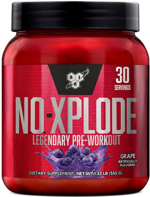 비에스엔 노익스플로드 NO-XPLODE 후르츠 펀치 30서빙 555g (1.22 lbs), 30 Servings (Pack of 1), Fruit Punch, 1개