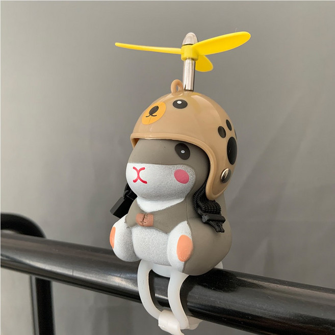 자전거러버덕 오토바이러버덕 친구 헬멧 햄스터, 피카츄 헬멧, 1개