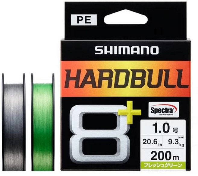 시마노 하드불8 플러스 LD-M48X 100M 150M 200M 합사 낚싯줄 [윤성정품], FRESH GREEN_1호_150M, 1개