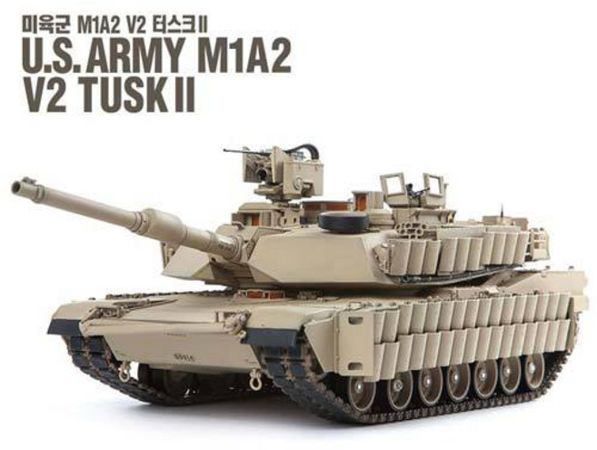 1/35 미육군 M1A2 V2 터스크II (13504), 단품, 1개