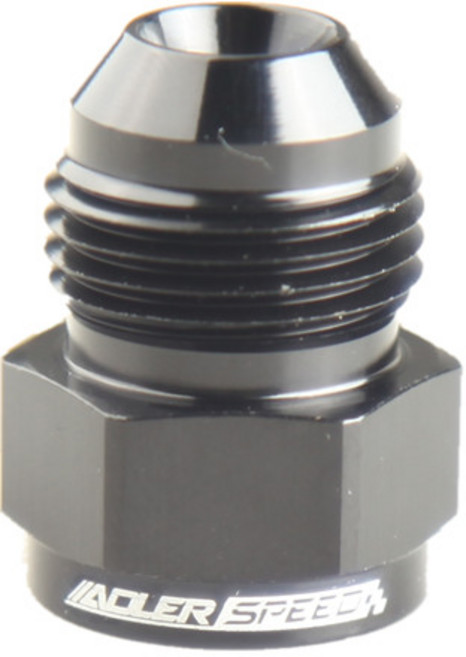 블랙 알루미늄 피팅 어댑터 암-수 확장기 AN3, AN6 To AN8 BLACK