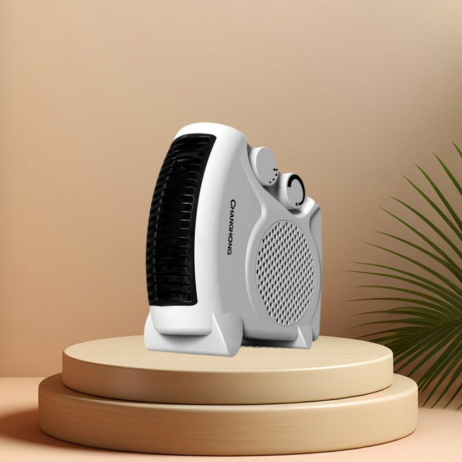 휴대용 온풍기 탁상용 가정온풍기무소음, 흰색