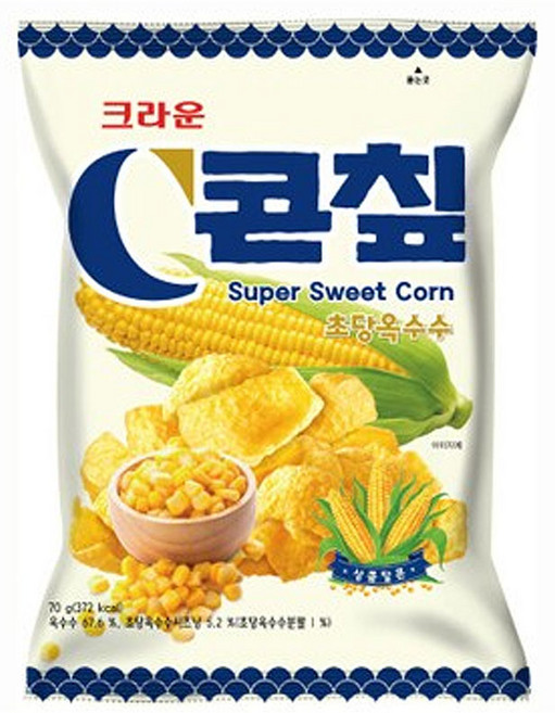 콘칲 초당 옥수수, 70g, 2개