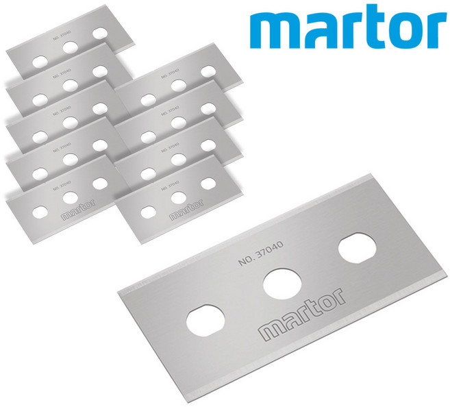 마토 독일산 커터칼날 산업용 안전 칼날 10p 1세트 37040.60