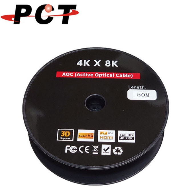 PCT HDMI 主動式光纖線材 50公尺, 1個