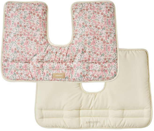 에어버기 x 리버티 콜라보 돔3 위즈 엑스 전용 코너 턱받이 쿠션 2025, 바닐라, 1개