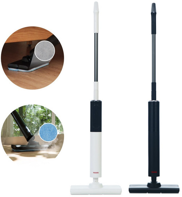 25년형 한경희생활과학 LED 고압 살균 스팀청소기 HESM-D1600, 순백색