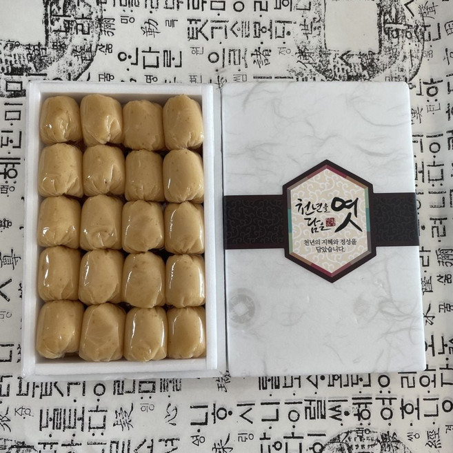 생강엿 담은청 40알 수제청 조청, 1개, 450g