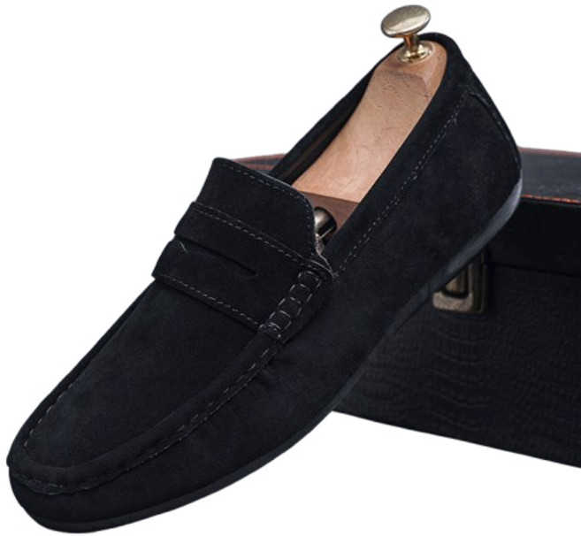 라라티와이 스팅 남성 데일리 발편한 스웨이드 로퍼