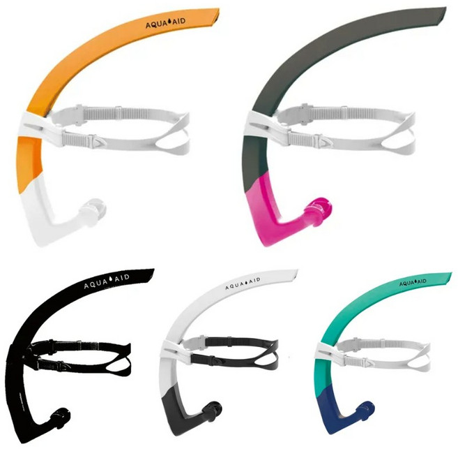 포커스 센터스노클 MP 스노클 아쿠아스피어, 그린블루 R