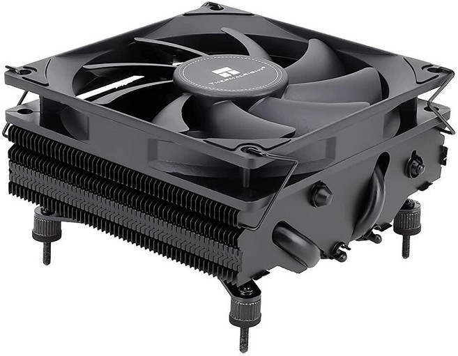 Thermalright AXP90-X47 블랙 ITX 로우 프로파일 CPU 에어 쿨러 47mm 높이 냉각 TL-9015B 슬림 PWM 팬 저소음 22.4dba 2700RP