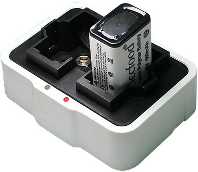 깜냥 9V리튬이온배터리 충전기+9V충전배터리2개 세트