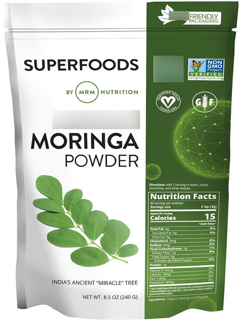 엠알엠 로우 모링가 파우더, 240g, 1개