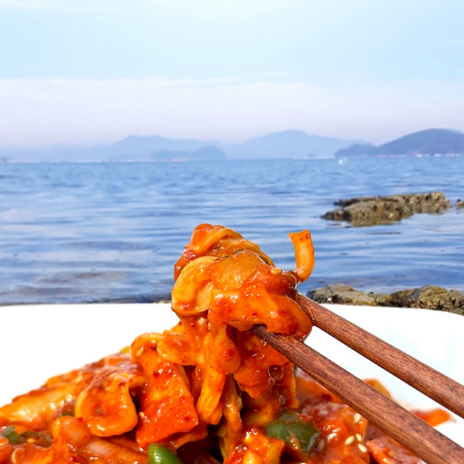 남해안 통영 멍게 멍게무침, 3개, 330g