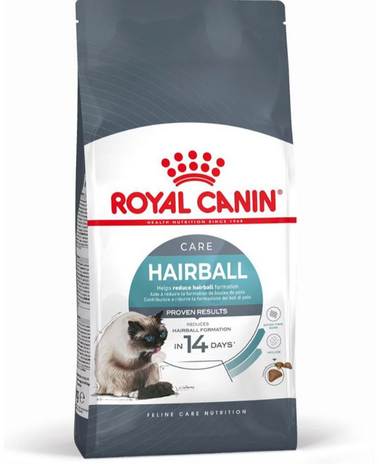 ROYAL CANIN 貓咪飼料 Hairball 減少毛球形成, 4kg, 1個, ih34