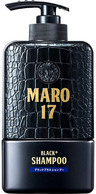 마로17 블랙 샴푸 350ml 4582469493617, 블랙 플러스 샴푸_One Color, 1개 - 쿠팡