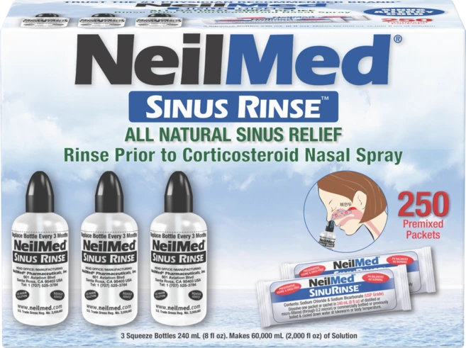 네일메드 사이너스 린스 콤보키트 250포, 1개 - 쿠팡