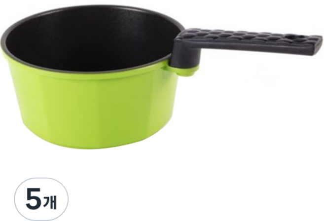 키친아트 국산 오페라 소스팬 편수 냄비, 16cm, 5개