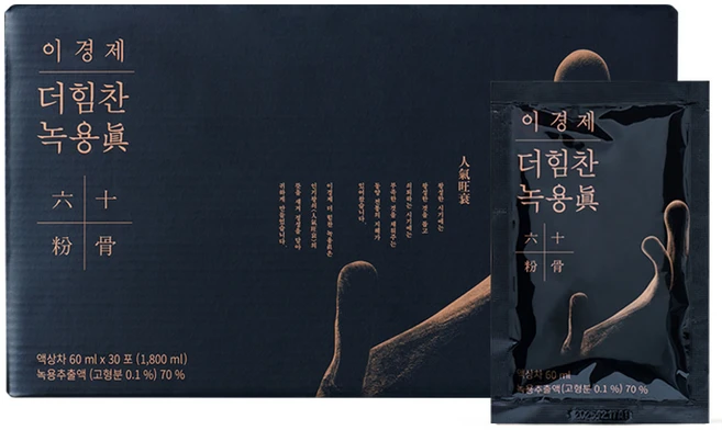 [공식판매처] 이경제 더힘찬 녹용진 (60ml x 30포), 1개, 1.8L - 쿠팡