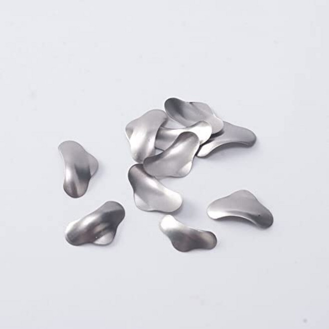 50PCS 치과용 금속 매트릭스 단면 윤곽 리필 소프트 밴드 S/M/L 50 M (대), Large with Ledge