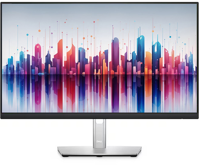 DELL P2422H IPS 광시야각 FHD 24인치 모니터 HDMI DP D-SUB 지원, 60.47cm