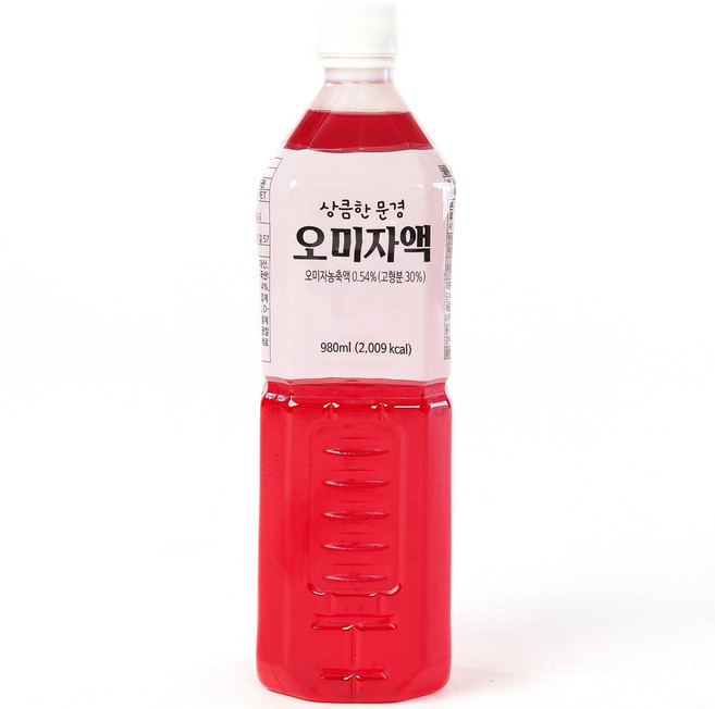 카페전용 문경 오미자액 대용량, 980ml, 1개, 1개입