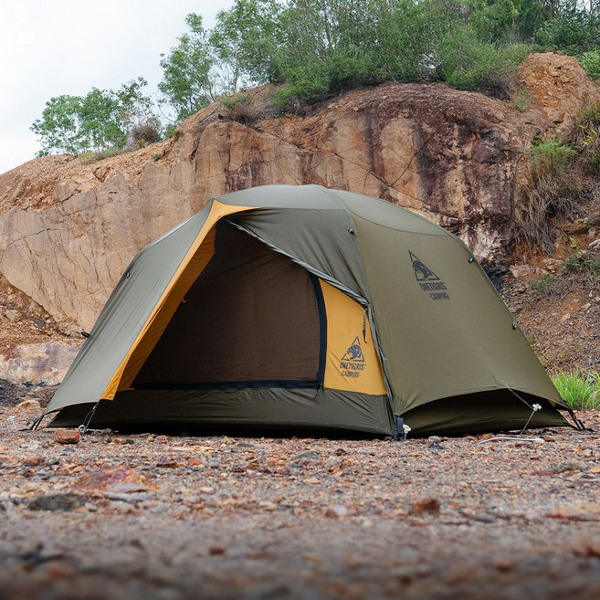 원티그리스 스텔라 알파인 텐트 2인용 방수 방풍, 그린 (CP_1000)