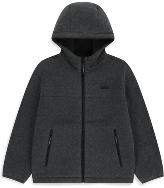 [국내매장판] 내셔널지오그래픽 키즈 베이직 플리스 자켓 딥그레이