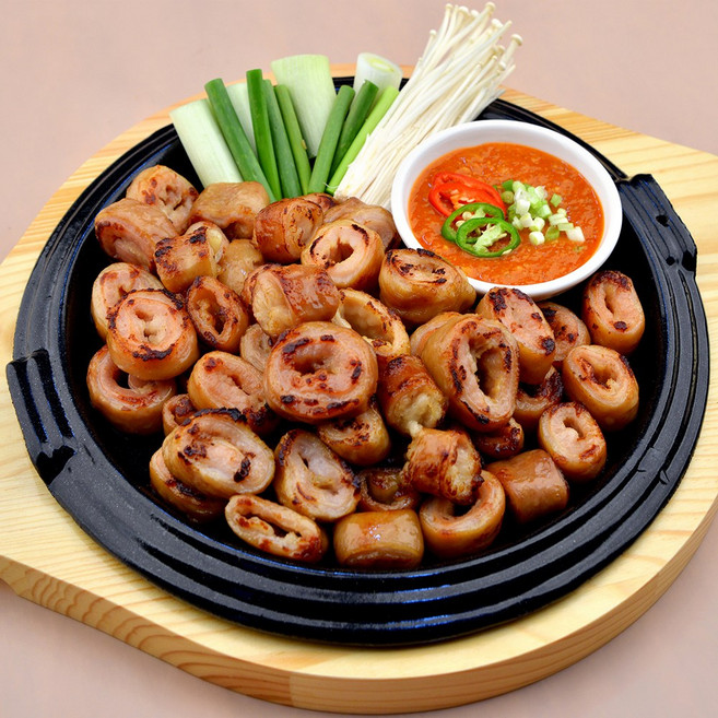 훈연 냉동 돼지막창 500g (막창 400g + 소스 100g), 1개