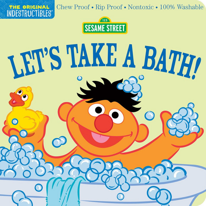 Indestructibles: Sesame Street: Let's Take a Bath! (咬咬書)/Amy Pixton, 詳見詳細資訊