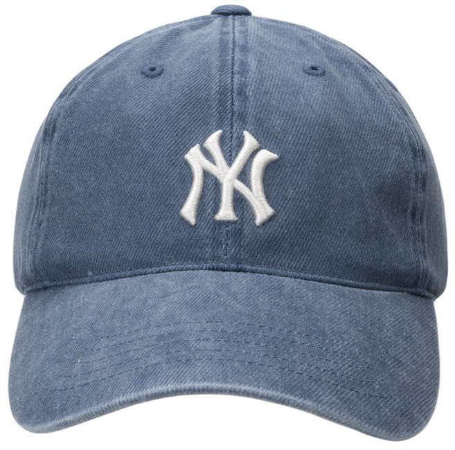 MLB 남녀 공용 스포츠 캡 모자 7.5cm 3ACPVV14N, 뉴욕 양키스 네이비 블루, 1개